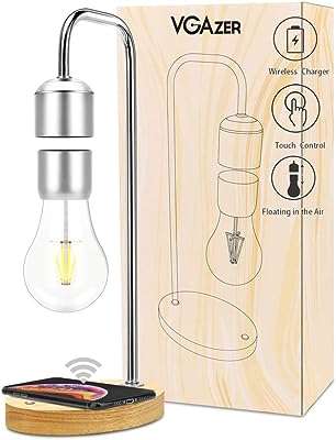 Lampe led flottante magnétique sans fil vgzir avec chargeur pour lampe de bureau. DIAYTAR COTE D'IVOIRE  - La boutique en ligne discount incontournable pour tous vos besoins. Explorez notre vaste catalogue de produits, comprenant des articles pour la maison, l'électroménager, l'informatique et la mode, tous à des prix défiant toute concurrence.