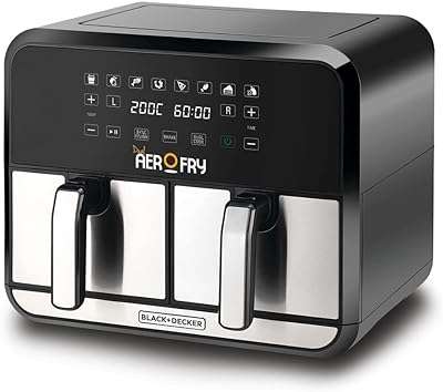 Friteuse à air numérique double zone black & decker capacité 1. Laissez-vous séduire par DIAYTAR COTE D'IVOIRE, votre boutique en ligne qui saura vous offrir des produits de qualité à des prix compétitifs. Que vous recherchiez des équipements pour la maison, des appareils électroménagers, des accessoires informatiques ou des articles de mode tendance, vous trouverez tout cela et bien plus encore dans notre sélection discount.