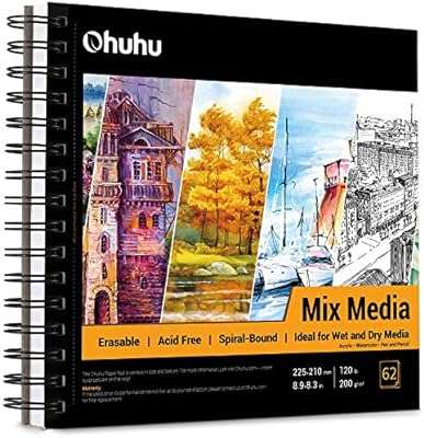 Carnet de croquis d'art multimédia o he hoo 120 lb 200 g m2 papier épais. DIAYTAR COTE D'IVOIRE  : votre partenaire idéal pour des achats en ligne abordables et variés. Parcourez notre large sélection de produits discount, des appareils électroménagers aux vêtements et accessoires de mode, en passant par les gadgets dernier cri. Faites des économies sans compromettre la qualité grâce à DIAYTAR COTE D'IVOIRE  !