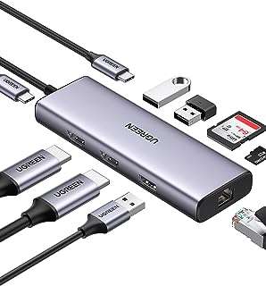 Ugreen 9 en 1 hub usb c multiport 4k @ 60hz station d'accueil usb c alimentée avec double. DIAYTAR COTE D'IVOIRE  réinvente vos achats en ligne en vous proposant une gamme incroyablement diverse de produits à prix réduits. Parcourez notre boutique en ligne et découvrez des articles discount pour la maison, l'électroménager, l'informatique, la mode et les gadgets, tout en réalisant d'importantes économies. Offrez-vous le meilleur sans vous ruiner grâce à notre sélection soigneusement choisie pour satisfaire tous vos besoins.