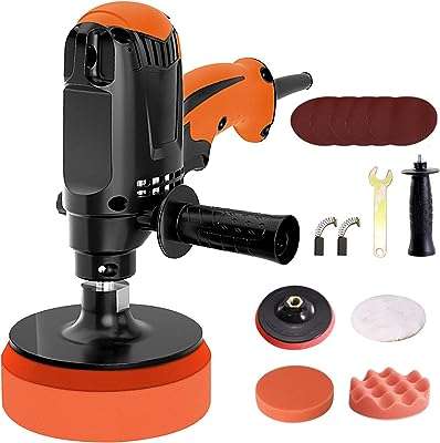 Polisseuse électrique de voiture 980w avec 6 vitesses variables poignée amovible pour le polissage. DIAYTAR COTE D'IVOIRE, votre boutique en ligne préférée pour dénicher des produits à prix discount. Rendez-vous sur notre site pour trouver toutes les bonnes affaires de la maison à l'électroménager en passant par les gadgets high-tech. Ne sacrifiez pas la qualité pour économiser, optez pour DIAYTAR COTE D'IVOIRE  !