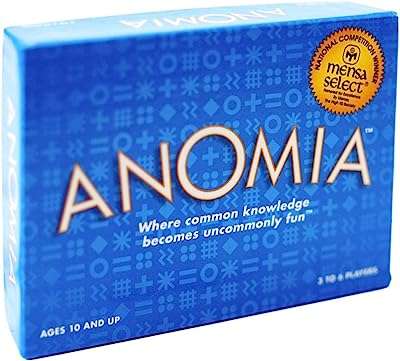 Jeu de cartes anomia pour adultes enfants couples adolescents soirées en famille