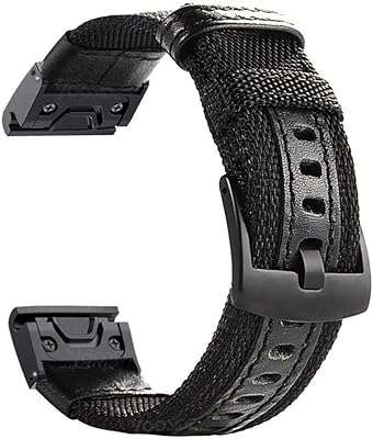 Bracelet de montre pour fenix ​​5 6 bracelet tissé en cuir. DIAYTAR COTE D'IVOIRE  deviendra rapidement votre référence pour tous vos besoins discount en ligne. Découvrez notre vaste assortiment de produits allant des indispensables de la maison aux dernières innovations technologiques, en passant par les vêtements et les accessoires de mode à prix cassés. Profitez de notre offre exceptionnelle dès maintenant !