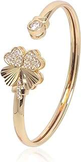 Bracelets ouverts élégants plaqués or 18 carats pour femme taille unique. À la recherche de bonnes affaires ? Ne cherchez plus ! DIAYTAR COTE D'IVOIRE  est là pour vous. Avec une gamme complète de produits discount, allant de la maison à l'électroménager, de l'informatique à la mode et aux gadgets tendance, vous trouverez sûrement ce que vous cherchez tout en réalisant des économies substantielles.