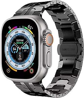 Bracelet de montre dado iron man en acier inoxydable compatible avec apple. DIAYTAR COTE D'IVOIRE  est votre destination en ligne pour trouver une vaste sélection de produits à prix réduits. Que vous recherchiez des articles pour la maison, des appareils électroménagers de qualité, du matériel informatique ou même des accessoires de mode tendance, vous êtes sûr de trouver les meilleures affaires chez nous !
