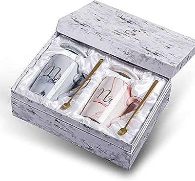 Tasses à café imprimées m. et mme cadeau pour les mariés fête de fiançailles. Avec DIAYTAR COTE D'IVOIRE, vous pouvez profiter de produits discount de qualité supérieure sans compromettre votre budget. Notre boutique en ligne propose une vaste sélection d'articles, allant des essentiels pour la maison aux gadgets dernier cri, tous proposés à des prix compétitifs pour vous offrir un véritable rapport qualité-prix.