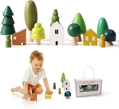 Jouets d'arbre en bois promise babe blocs montessori jouets empilables pour tout petits. DIAYTAR COTE D'IVOIRE  est la boutique en ligne idéale pour les chasseurs de bonnes affaires. Explorez notre vaste choix de produits à prix discount, parmi lesquels l'électroménager, l'informatique, la mode et les gadgets, et économisez tout en vous faisant plaisir !