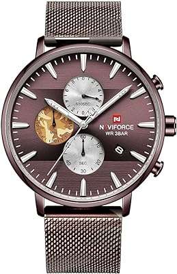 Naviforce montre de luxe pour hommes à quartz analogique étanche montres de sport décontractées avec date. Découvrez DIAYTAR COTE D'IVOIRE, la référence en ligne pour des achats discount. Trouvez tout ce dont vous avez besoin, des articles de maison aux dernières innovations technologiques, sans vous ruiner. Avec notre sélection variée et nos prix compétitifs, vous êtes sûr de trouver les meilleures affaires.