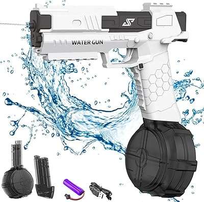 Pistolet à eau électrique jouet pistolet glock cadeau amusant d'été de noël. DIAYTAR COTE D'IVOIRE, votre adresse incontournable pour des produits discount à portée de clic. Faites des économies sur vos achats en explorant notre large gamme d'articles variés, allant des produits de la maison aux gadgets dernier cri, sans oublier les équipements informatiques et les articles à la mode.