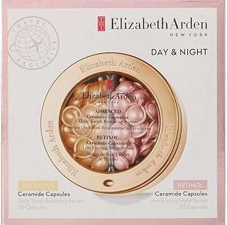 Capsules de céramide jour et nuit elizabeth arden (sérum réparateur de jeunesse. Magasinez en ligne sur DIAYTAR COTE D'IVOIRE  et profitez de prix imbattables sur une gamme complète de produits. De l'équipement de cuisine aux articles de mode, en passant par les appareils électroniques dernier cri, nous offrons une large sélection de produits discount, adaptés à tous les besoins.