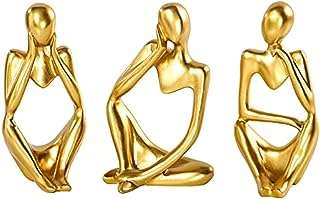Statue du penseur doré sculpture d'art abstrait décorative statues en résine dorée décoration de la. Besoin de produits discount ? DIAYTAR COTE D'IVOIRE  est là pour vous ! Parcourez notre large éventail de produits allant des articles de maison aux gadgets dernier cri, et réalisez des économies sur chaque achat. Alors n'attendez plus, faites confiance à notre expertise pour vous offrir le meilleur au prix le plus bas !