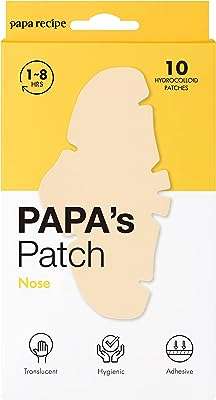 Baba recipe nose patches 10 patchs hydrocolloïdes pour les pores -