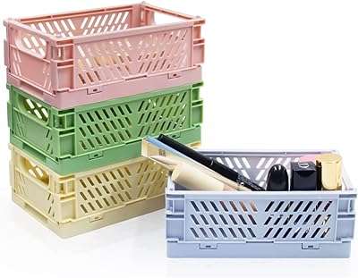 Wawasia petits paniers en plastique étagère de rangement lot de 4 empilables durables et fiables. Besoin de renouveler votre intérieur ou de vous équiper en nouvelles technologies à prix cassés ? Ne cherchez plus, DIAYTAR COTE D'IVOIRE  a tout ce qu'il vous faut ! Notre boutique en ligne propose une variété impressionnante de produits discount, alliant qualité et prix compétitifs dans des domaines tels que l'électroménager, la mode, l'informatique et bien plus encore.