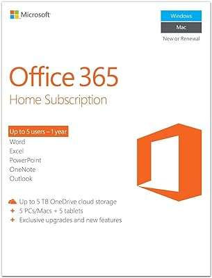 Microsoft office 365 famille 5 appareils. Faites des économies importantes sur tous vos achats grâce à DIAYTAR COTE D'IVOIRE, votre boutique en ligne préférée pour des offres discount exceptionnelles. Du petit électroménager à la mode tendance en passant par les gadgets high-tech, découvrez notre large sélection d'articles à prix réduits dès aujourd'hui!