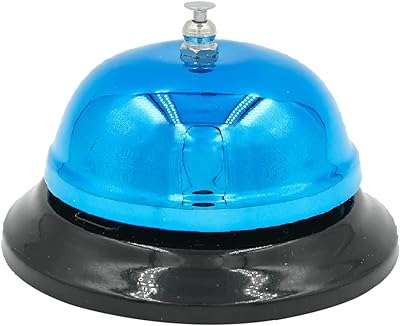 Cloche de bureau bleue shopkart sonnette de service pour la maison le bureau. DIAYTAR COTE D'IVOIRE, votre solution discount en ligne pour une large gamme de produits. Trouvez tout ce dont vous avez besoin, de la maison à l'électroménager, de l'informatique à la mode et aux gadgets, à des prix imbattables. Naviguez, achetez et économisez avec notre boutique en ligne conviviale et bénéficiez d'une livraison rapide et fiable.