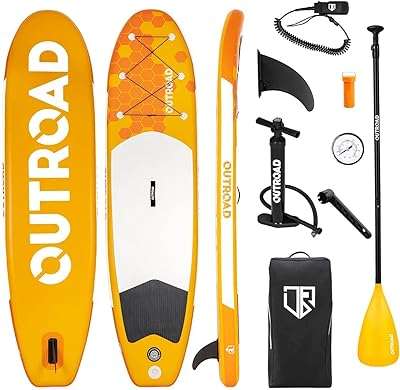Planche de stand up paddle gonflable outroad 10" x 32" 6". Préparez-vous à des économies massives avec DIAYTAR COTE D'IVOIRE . Nous offrons une sélection variée de produits discount, allant des articles ménagers aux gadgets en passant par l'électronique et la mode. Achetez intelligemment et profitez de prix avantageux sur tous vos achats chez nous.