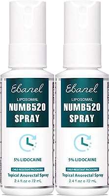 Spray d'anesthésie à force maximale de lidocaïne 5 % avec soulagement topique de la douleur. DIAYTAR COTE D'IVOIRE  - la référence en matière de shopping en ligne à prix réduit. Trouvez tout ce dont vous avez besoin pour votre maison, de l'électroménager pratique aux articles de mode tendance, en passant par les dernières innovations technologiques. Faites des économies sans compromettre la qualité avec notre selection de produits discount de confiance.