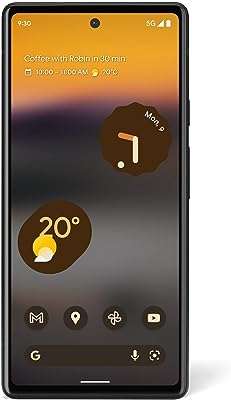 Google pixel 6a smartphone android 5g débloqué avec appareil photo 12mp. Ne cherchez plus ailleurs, DIAYTAR COTE D'IVOIRE  vous offre le meilleur choix de produits discount en ligne. Avec notre assortiment varié et nos prix compétitifs, vous trouverez tout ce dont vous avez besoin pour la maison, l'électronique, l'informatique et la mode. Faites des économies tout en faisant des achats intelligents.