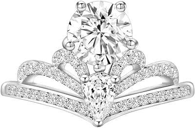 Tomovili bagues de fiançailles en diamant pour femme bagues en argent sterling et moissanite. DIAYTAR COTE D'IVOIRE  - la boutique en ligne par excellence pour des achats malins. Explorez notre gamme complète de produits discount, allant des indispensables pour la maison à la dernière technologie, sans oublier les dernières tendances mode. Économisez gros en achetant intelligemment avec nous.