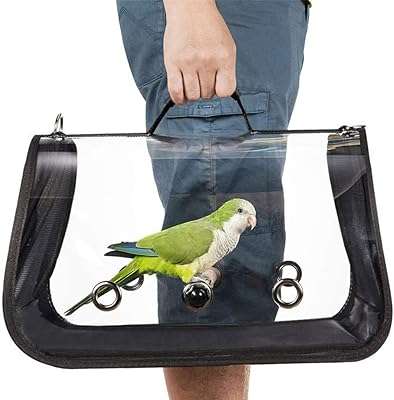 Sac de voyage léger pour oiseaux cocity d'extérieur transparent respirant et facile. DIAYTAR COTE D'IVOIRE, le paradis du shopping en ligne à prix discount ! Naviguez à travers notre large gamme de produits discount soigneusement sélectionnés pour votre maison, votre cuisine, votre dressing et bien plus encore. Faites de bonnes affaires et offrez-vous les dernières tendances à petits prix, tout en restant à l'affût des nouveautés.