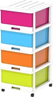 Armoire de rangement cosmoplast à 4 niveaux avec roulettes blanc tiroirs. Préparez-vous à des économies massives avec DIAYTAR COTE D'IVOIRE . Nous offrons une sélection variée de produits discount, allant des articles ménagers aux gadgets en passant par l'électronique et la mode. Achetez intelligemment et profitez de prix avantageux sur tous vos achats chez nous.