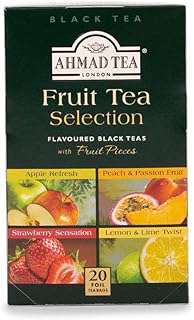 Ahmed tea sélection de thé aux 4 fruits noir 20 sachets