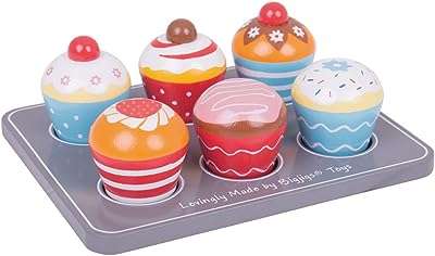 Ensemble de jeu de nourriture pour cupcakes et muffins en bois de 7. Faites des économies sur tous les fronts avec DIAYTAR COTE D'IVOIRE . Parcourez notre boutique en ligne et trouvez tout ce dont vous avez besoin, des appareils électroménagers dernier cri aux vêtements à la mode, en passant par les gadgets high-tech, le tout à des prix imbattables.
