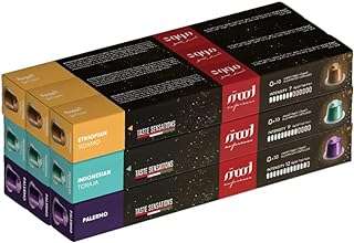 Café mode espresso 90 capsules 3 saveurs palerme toraja indonésien. Explorez DIAYTAR COTE D'IVOIRE  et découvrez un monde de produits discount passionnants. Que vous recherchiez des appareils électroménagers efficaces, des vêtements stylés ou des gadgets innovants, notre boutique en ligne dispose de tout cela et bien plus encore.  Profitez d'une expérience shopping unique tout en faisant des économies énormes chez nous !