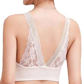 Soutien gorge en dentelle soutien gorge en de sport rembourré sans fil avec dos en v sexy pour femme. Ne cherchez plus, DIAYTAR COTE D'IVOIRE  est là pour vous offrir des produits discount de qualité supérieure. Que vous ayez besoin d'appareils électroménagers performants, de vêtements tendance ou de gadgets innovants, notre boutique en ligne propose des offres exceptionnelles dans tous les domaines, tandis que votre portefeuille reste protégé.