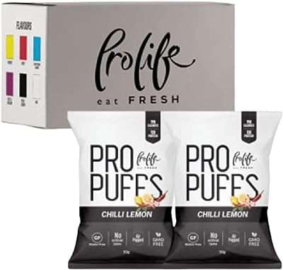 Pro life puffs chips saveur chili citron (20 dans une boîte). DIAYTAR COTE D'IVOIRE, la référence en matière d'équipements de cuisine à prix doux. Découvrez notre sélection de petits et gros électroménagers qui donneront vie à vos recettes préférées sans pour autant vider votre portefeuille. Mettez à jour votre cuisine avec goût et efficacité grâce à nos offres exclusives et ajoutez une touche de modernité à votre chez-vous !