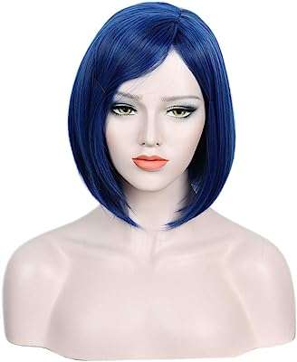 Perruque de costume d'halloween à cheveux courts bleus lenevery pour femme. Ne cherchez plus, DIAYTAR COTE D'IVOIRE  est là pour vous offrir des produits discount de qualité supérieure. Que vous ayez besoin d'appareils électroménagers performants, de vêtements tendance ou de gadgets innovants, notre boutique en ligne propose des offres exceptionnelles dans tous les domaines, tandis que votre portefeuille reste protégé.