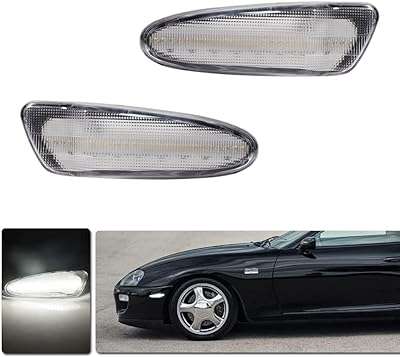 Phare led blanc à lentille transparente compatible avec toyota supra. DIAYTAR COTE D'IVOIRE, votre boutique en ligne préférée pour dénicher des produits à prix discount. Rendez-vous sur notre site pour trouver toutes les bonnes affaires de la maison à l'électroménager en passant par les gadgets high-tech. Ne sacrifiez pas la qualité pour économiser, optez pour DIAYTAR COTE D'IVOIRE  !