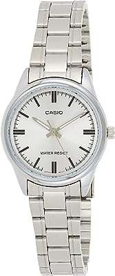 Montre casio en acier inoxydable pour femme. DIAYTAR COTE D'IVOIRE  - optimisez votre budget sans sacrifier la qualité ! Découvrez notre sélection discount allant des articles de mode aux équipements électroménagers, pour des économies garanties.