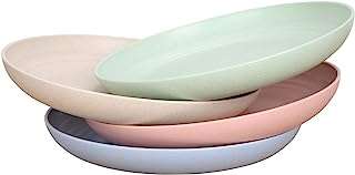 Assiettes en paille de blé réutilisables et incassables lavables au lave vaisselle. Ne cherchez plus, DIAYTAR COTE D'IVOIRE  est la boutique en ligne qu'il vous faut ! Explorez notre large assortiment de produits discount allant des articles pour la maison à l'électroménager, en passant par l'informatique, la mode et les gadgets. Profitez de notre plateforme conviviale pour trouver les meilleures affaires et économiser sans effort.