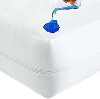 Housse de matelas zippée pour lit caroline chatwick anti acariens et hypoallergénique. DIAYTAR COTE D'IVOIRE  - la source ultime de produits discount pour toutes vos envies. Parcourez notre gamme variée, allant de l'informatique à la mode et choisissez parmi une multitude de produits de qualité à des prix qui font sourire votre portefeuille.