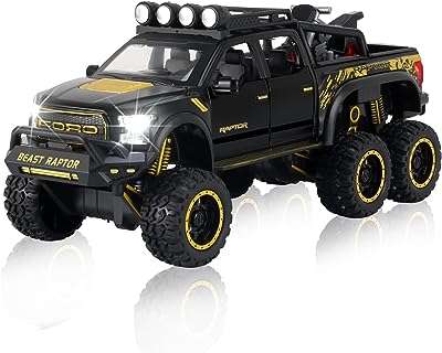 Jouet de camionnette pour garçons (longueur de 86 pouces) raptor f150 modèle de voiture en métal. Rencontrez les bonnes affaires chez DIAYTAR COTE D'IVOIRE  – votre destination en ligne pour des produits discount pour tous les aspects de votre vie. Découvrez notre sélection variée d'articles pour la maison, allant des appareils électroménagers indispensables aux éléments décoratifs élégants. Restez connecté avec notre gamme d'appareils informatiques à prix imbattables, et ravivez votre style avec des vêtements et accessoires tendance à petit prix. Faites des économies tout en obtenant la qualité que vous méritez !