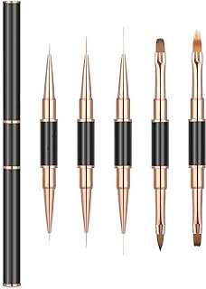Ensemble de 5 pinceaux à ongles en acrylique double extrémité outils pour vernis. Découvrez DIAYTAR COTE D'IVOIRE  et préparez-vous à vivre l'expérience d'achat en ligne ultime. Notre boutique propose une gamme complète de produits discount, de la maison aux appareils électroniques, en passant par la mode, offrant ainsi des solutions abordables pour tous vos besoins.
