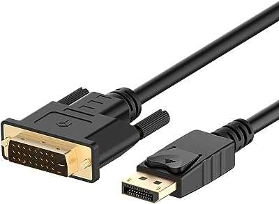 Câble rankie 6 pieds plaqué or displayport (dp) vers dvi is_best_seller. Économisez sur tous vos achats avec DIAYTAR COTE D'IVOIRE, la boutique en ligne où vous trouverez des produits discount de qualité supérieure. Explorez notre large gamme de produits, allant de la maison à l'électroménager, de l'informatique à la mode et aux gadgets, et faites des affaires incroyables. Profitez de nos offres promotionnelles exclusives et commandez dès maintenant pour une expérience d'achat en ligne à prix réduit.