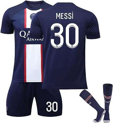 Ensemble de maillot de football pour enfants maillot barcelone messi n °. DIAYTAR COTE D'IVOIRE  vous offre des produits discount exceptionnels, sans compromis sur la qualité. Parcourez notre sélection variée comprenant des appareils électroménagers fiables, des gadgets innovants et des tendances mode à des prix défiant toute concurrence.