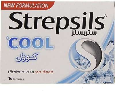 Strepsils cool pastilles 16 pièces