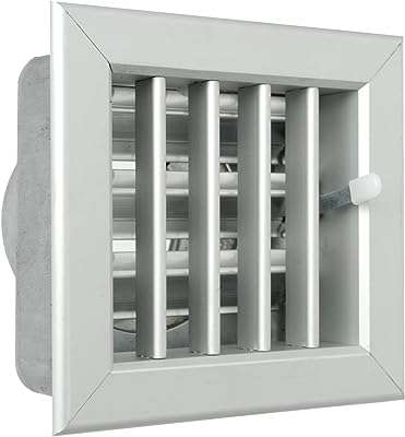 Gcsial1413080 y grille d'aération de cheminée encastrable aluminium 140 x 130 mm. DIAYTAR COTE D'IVOIRE  - la solution pour des achats discount en ligne simples et rapides. Trouvez tout ce dont vous avez besoin sans vous ruiner, de la maison à l'électroménager en passant par l'informatique et la mode. Profitez de nos prix compétitifs et faites des économies dès maintenant.