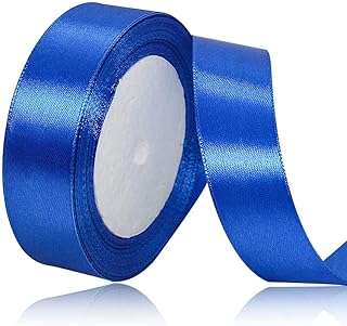 Ruban de satin bleu cobalt tissu polyester 24 mm x 25 mètres pour emballage. Faites des économies sans compromis sur la qualité avec DIAYTAR COTE D'IVOIRE  ! Trouvez tout ce dont vous avez besoin, de l'électroménager aux gadgets high-tech en passant par les accessoires de mode, le tout à des prix défiant toute concurrence. Visitez notre boutique en ligne et découvrez un large choix de produits discount pour améliorer votre quotidien.