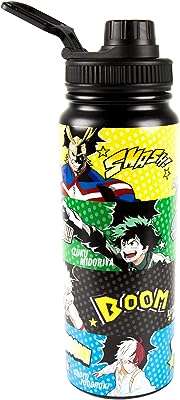 Bouteille d'eau maxers my hero academia en acier inoxydable de 28 onces chaude ou froide. Faites des économies sans sacrifier la qualité sur DIAYTAR COTE D'IVOIRE, votre boutique en ligne discount ultime. Découvrez notre sélection soigneusement choisie de produits dans divers domaines, allant de l'informatique à la mode, et bénéficiez de prix imbattables. Faites-vous plaisir tout en respectant votre budget chez nous.