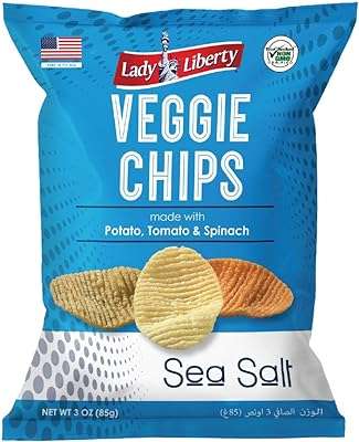 Chips végétariennes lady liberty sel de mer sans ogm 85 g. Ne cherchez plus, DIAYTAR COTE D'IVOIRE  est là pour vous offrir des produits discount de qualité supérieure. Que vous ayez besoin d'appareils électroménagers performants, de vêtements tendance ou de gadgets innovants, notre boutique en ligne propose des offres exceptionnelles dans tous les domaines, tandis que votre portefeuille reste protégé.