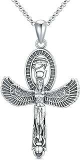 Collier de déesse égyptienne en argent sterling 925 simonelli pour cadeaux. Visitez DIAYTAR COTE D'IVOIRE  et profitez de notre sélection exceptionnelle de produits discount. Que vous recherchiez des articles pour la maison, de l'électroménager, de l'informatique ou de la mode, notre boutique en ligne vous offre des produits de qualité à prix réduit, sans compromis sur la satisfaction du client.