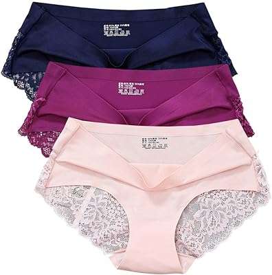 3 paquets en de culottes sans couture pour femmes sous vêtements en dentelle. DIAYTAR COTE D'IVOIRE, votre destination en ligne pour des produits discount de qualité. Avec notre large choix de produits allant de la maison à la technologie, en passant par la mode et les gadgets, vous êtes assuré de trouver tout ce dont vous avez besoin à des prix défiant toute concurrence.
