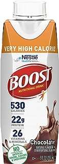 Boisson nutritive très riche en calories boost chocolat 8 fl oz (paquet de 24). DIAYTAR COTE D'IVOIRE  - Votre source infaillible pour des achats discount en ligne. Explorez notre catalogue en constante évolution et découvrez des produits variés pour la maison, des appareils électroménagers essentiels, des gadgets sophistiqués et bien plus encore. Profitez de nos offres attractives et renouvelez votre intérieur, votre look et votre vie sans vous ruiner !