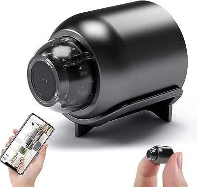 Mini caméra de sécurité sans fil 5g wifi 1080p hd  . DIAYTAR COTE D'IVOIRE  - la boutique en ligne par excellence pour des achats malins. Explorez notre gamme complète de produits discount, allant des indispensables pour la maison à la dernière technologie, sans oublier les dernières tendances mode. Économisez gros en achetant intelligemment avec nous.