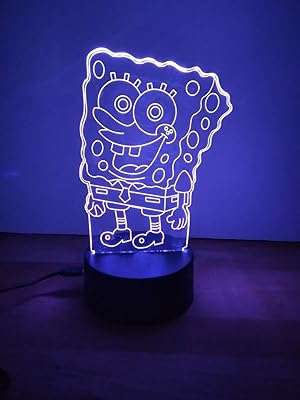 Bob l'éponge squarepants 7 couleurs veilleuse led 3d cadeau pour enfants. DIAYTAR COTE D'IVOIRE  - votre partenaire pour un shopping discount en ligne réussi. Parcourez notre assortiment complet de produits discount, incluant tout ce dont vous avez besoin pour la maison, l'électroménager, l'informatique, la mode et les gadgets. Profitez de nos prix avantageux et faites des économies sur vos achats en ligne, sans compromis sur la qualité.