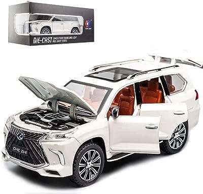 Modèle de véhicule tout terrain lexus 570 suv de luxe en alliage de zinc avec son et lumière. Vous recherchez des produits discount à prix cassés ? DIAYTAR COTE D'IVOIRE  est là pour vous ! Découvrez notre catalogue en ligne et trouvez tout ce dont vous avez besoin, de l'électroménager aux articles pour la maison, en passant par l'informatique, la mode et les meilleurs gadgets du moment. Faites des économies sans compromettre votre style !